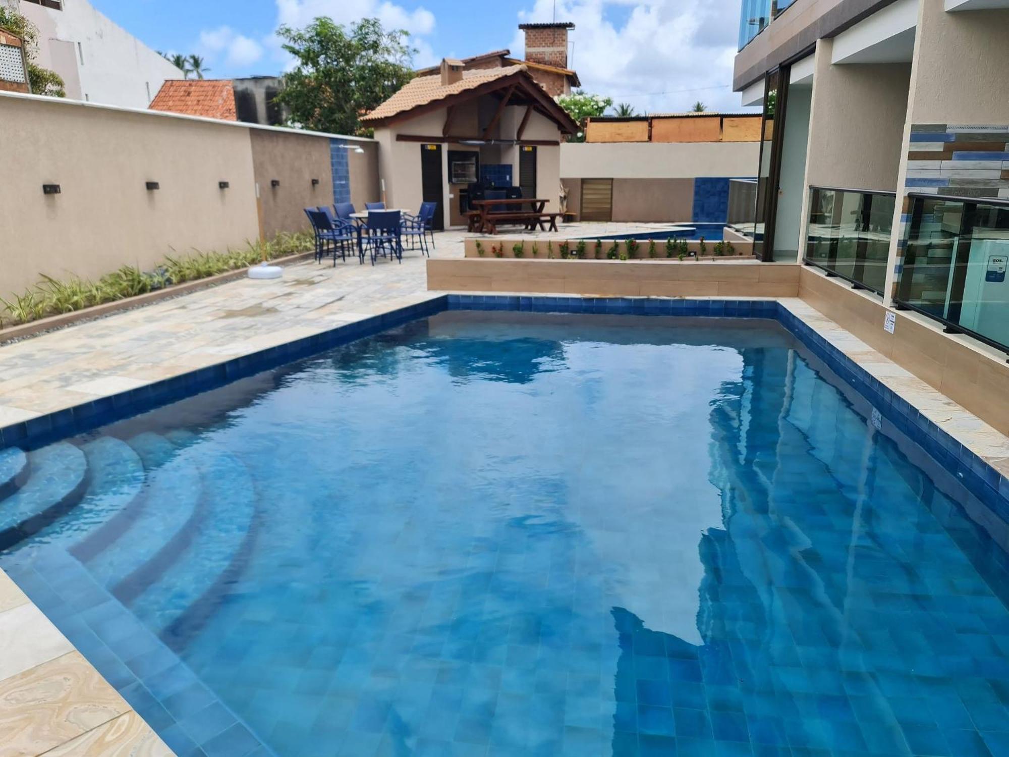 Encantador Flat Perto Da Cativante Praia De Merepe Pôrto das Galinhas Buitenkant foto