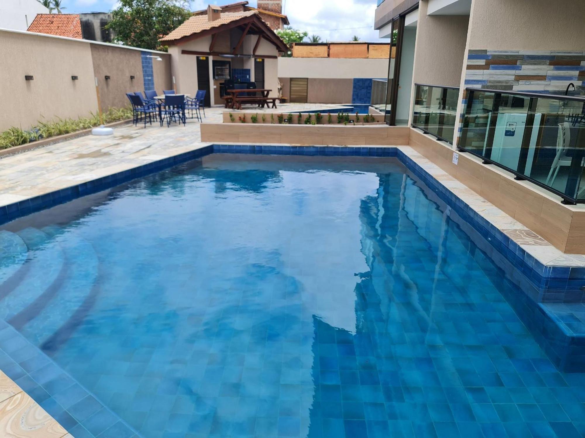 Encantador Flat Perto Da Cativante Praia De Merepe Pôrto das Galinhas Buitenkant foto