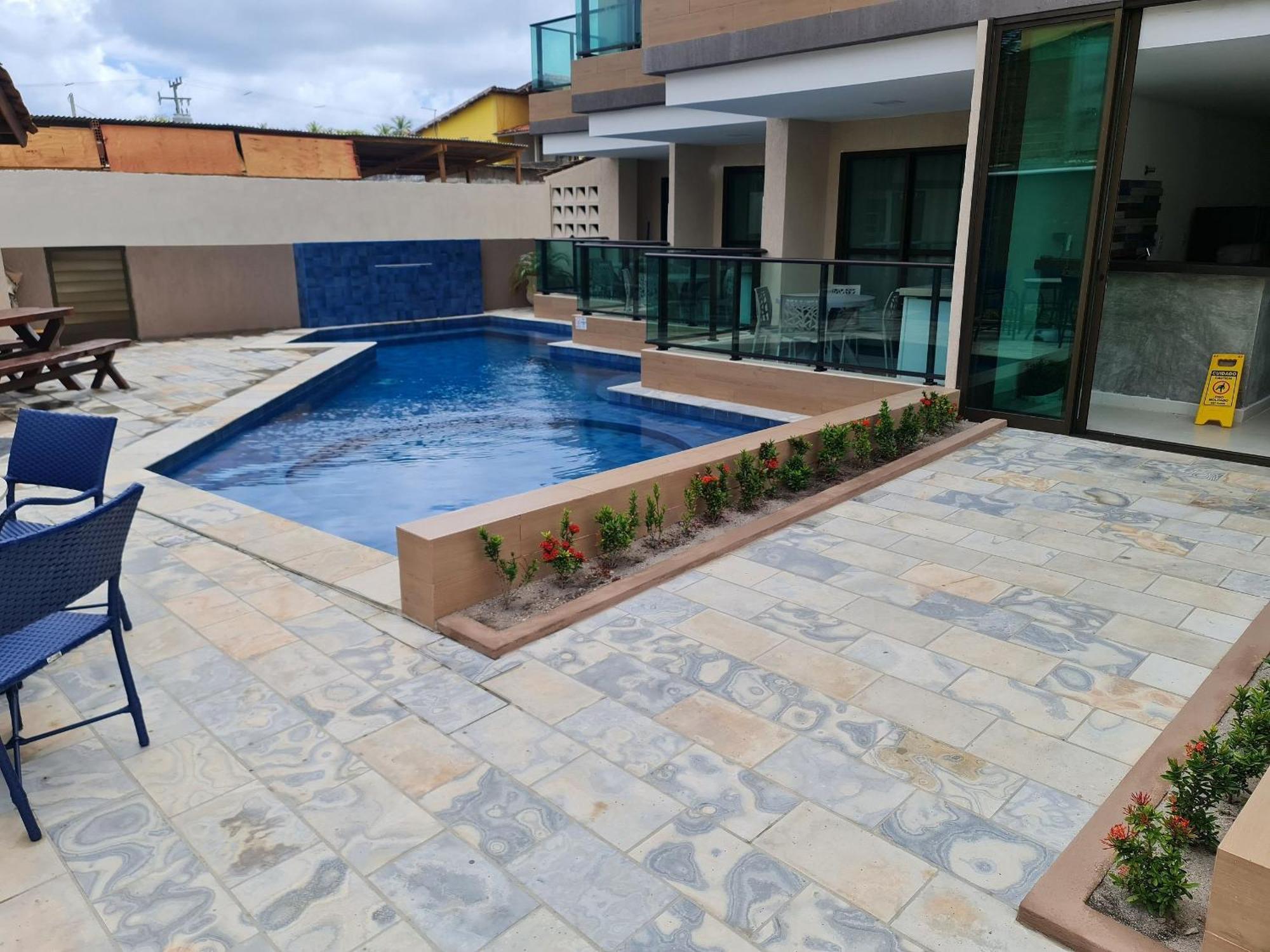 Encantador Flat Perto Da Cativante Praia De Merepe Pôrto das Galinhas Buitenkant foto